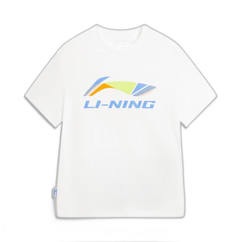Li-Ning Youth Short Sleeve Sports T-Shirt YHSW151 170 белый xl