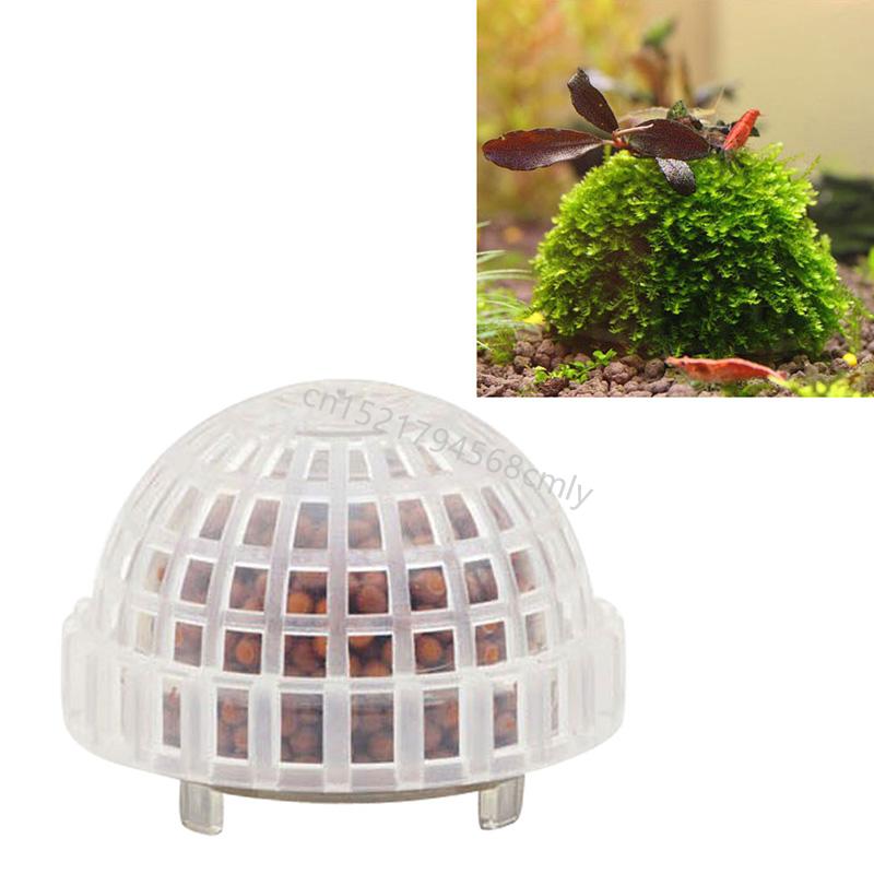 Natural Mineral Aquatic Moss Ball for Aquarium Crystal Red Shrimp Fish for Tank 6XDE