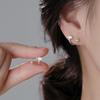 Ginkgo Leaf 925 Sterling Silver Stud Earrings for Women - 2025 New Design