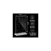Wisetec A3 Acrylic Stand, Vertical, 2-Pack, T-Shaped Frame, Clear Stand, Photo Stand, POP Display,