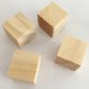 DIY Alphabet Blocks Wooden Cubes Wooden Cubes Numbers Blocks Puzzle Making Craft Decor For Children Craft Project