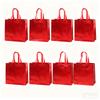 Women Reusable Shopping Bag Large Capacity Handbag Travel Storage Bags Grocery Non-woven Tote Eco Bag Birthday Party Supplies