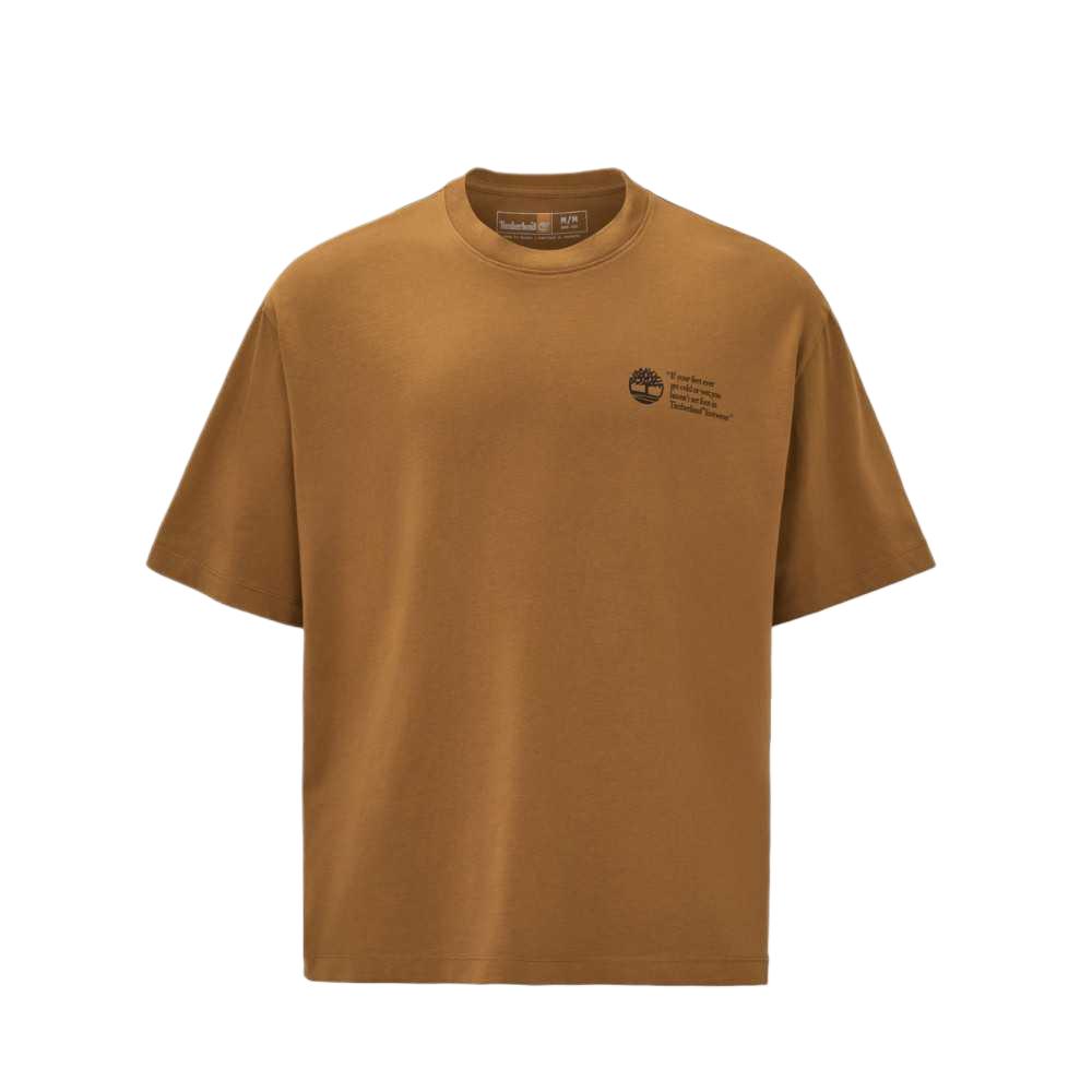 Timberland Breathable Printed Round Neck Short Sleeve T-Shirt Unisex tops TB0A5SNQEH21 XS