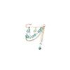 [HF]#1Pc Fashion Small Fragrance Style Sunflower Tassel Brooches Pin For Women Clothing Coat Accessries Gifts