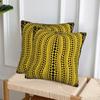 Yayoi Kusama Kürbis Abstrakte Kunst 2 Stück Quadratische Kissenhülle Kissenbezug Kissen Reißverschluss Dekorative Komfort Kissen für Zuhause Sofa