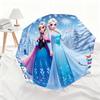 1pc Disney Frozen Princess Castle Themed Automatic Umbrella, All-Weather Umbrella for All Occasions, Portable Folding Umbrella