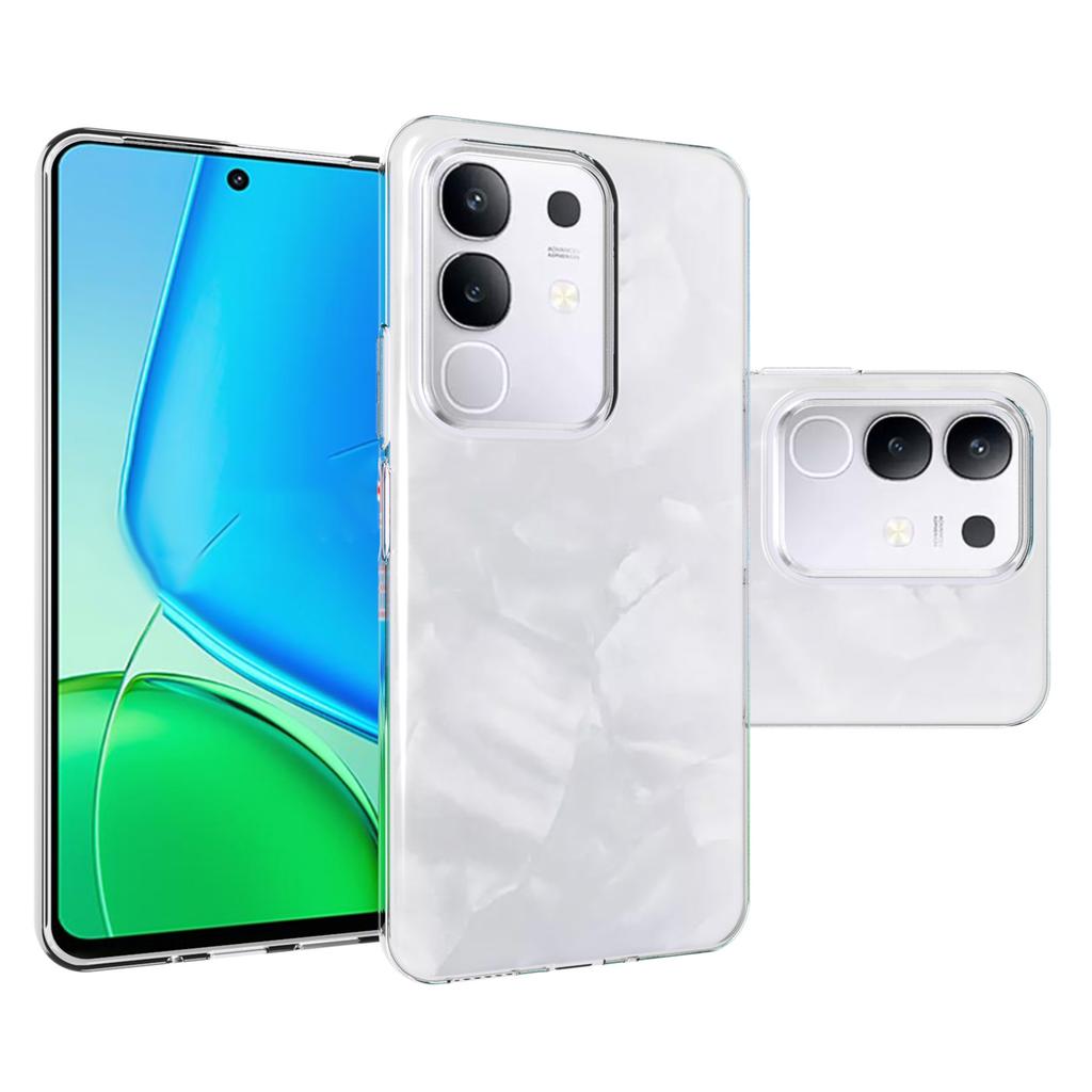 For vivo Y29 4G/T4x 5G Clear Phone Case Watermark Resistant TPU Back Cover