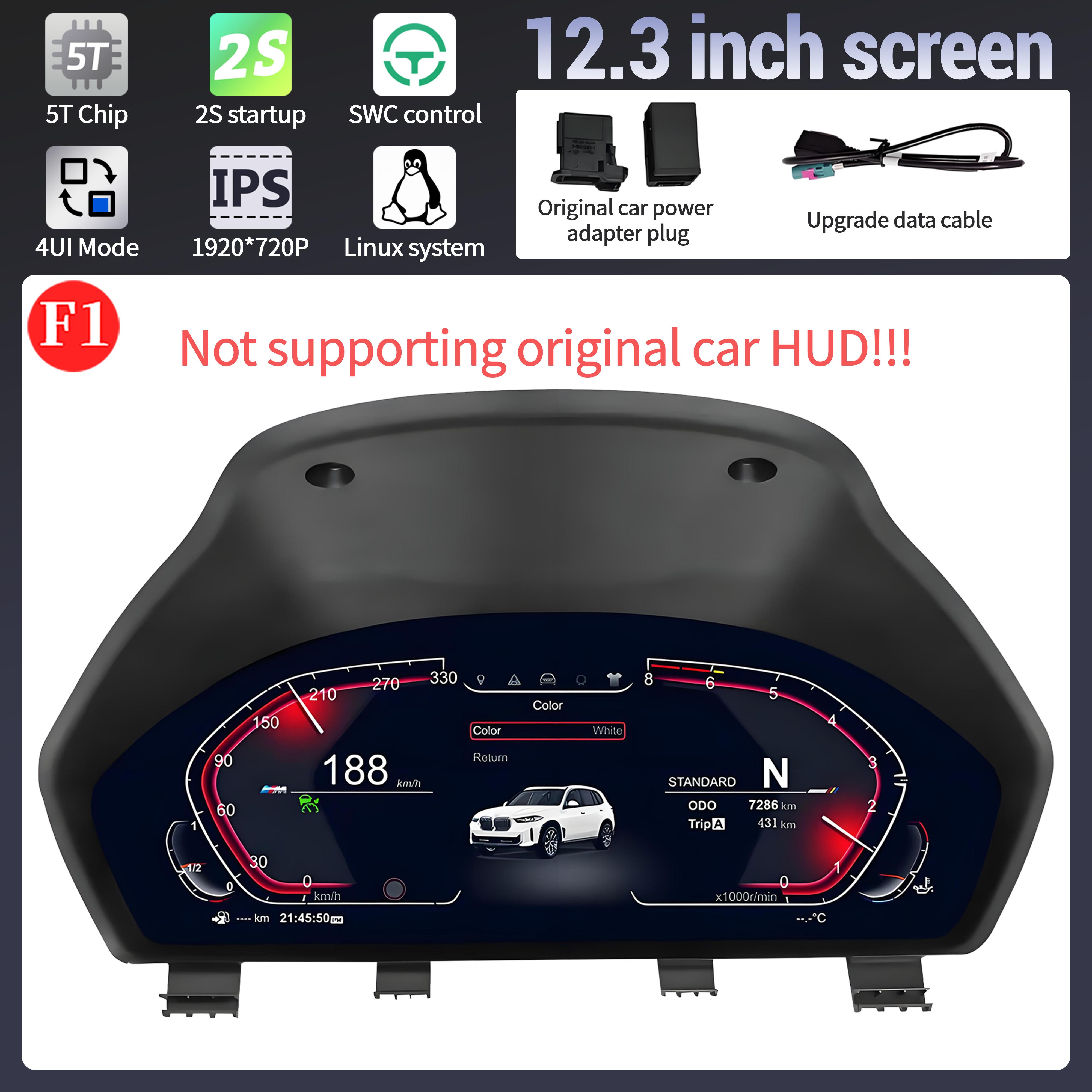 

12,3-дюймовый ЖК-дисплей приборной панели автомобиля для BMW 3 4 серии F30 F31 F32 F33 F34 F35 F36 цифровой экран приборной панели CHINA