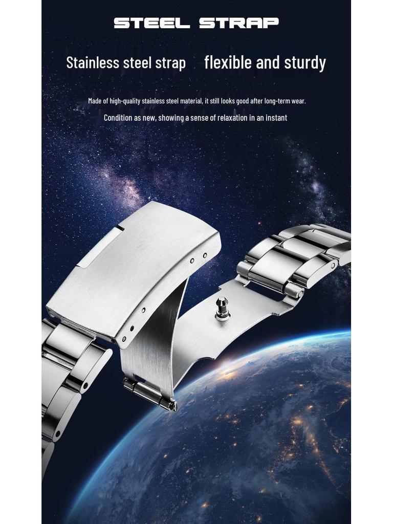 TIMEARTX Earth Style Luminous Waterproof Quartz Men's Wristwatch