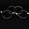 4Pcs Ukulele String Set Bright Sound Carbon High End Transparent Guitar Accessories