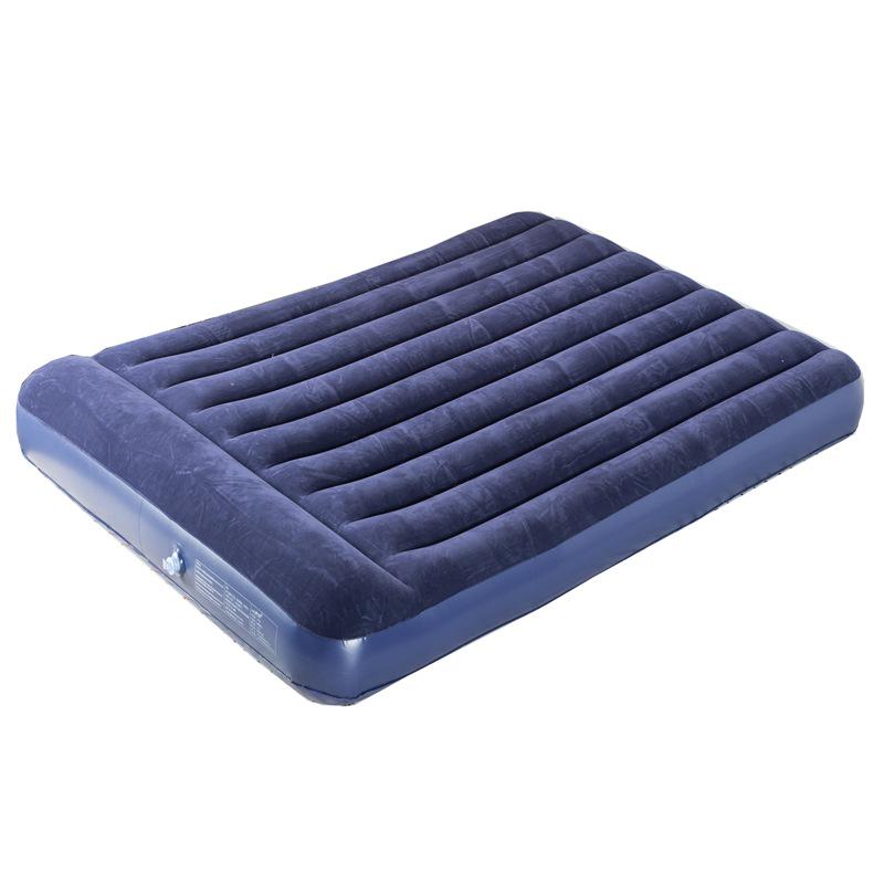Single Foldable Inflatable Mattress for Home or Camping