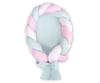 2-in-1 Braided Baby Cocoon - White, Pink, and Mint
