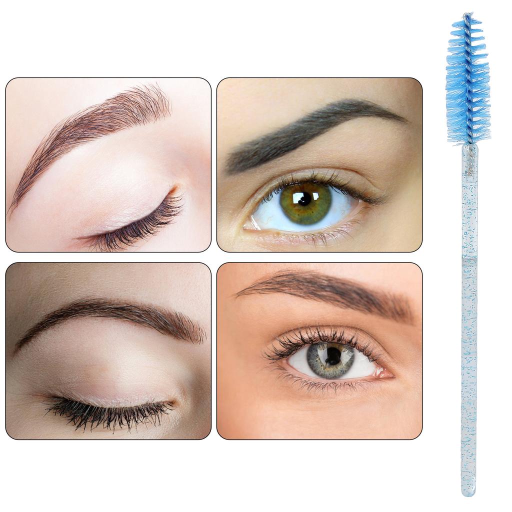 50Pcs/Pack Disposable Eyelash Mascara Brushes Wands Bendable Superfine  for EyeLash Extension M