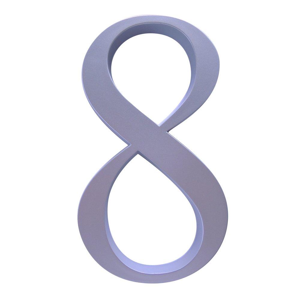 

Sugita Ace Floor Number Display PH01 Satin Silver No.8 214-458
