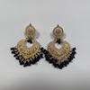 Bohemian Ethnic Heart Stud Earrings: Long Bell Vintage Style for Women