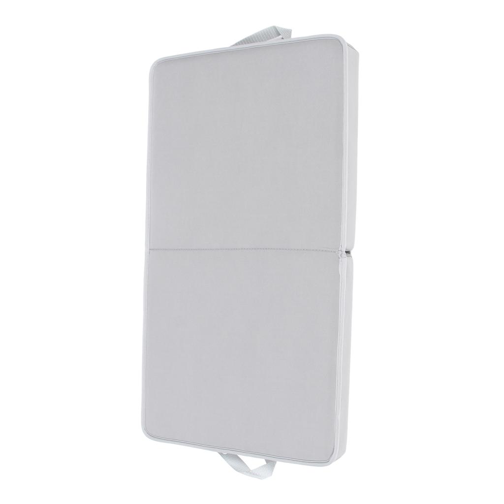 Baby Bath Kneeler Waterproof Thick Painless Foam Non Slip Multipurpose Knee Cushion for Bathing Baby Grey with Grey