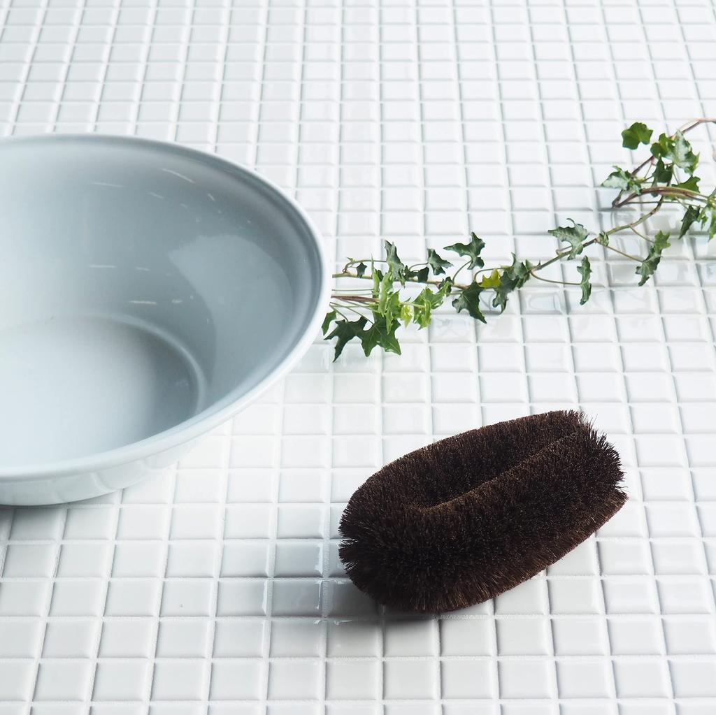Kamenoko Tawashi Nishio Shoten Palm Extremely 4 Scrubber, Fine, No.