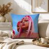hot singer lady gaga Pillow Case for Sofa Living Room Home office Decor Protective Cover