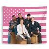SSantos BBravos American Style Tapestry Wall Art Decor for Living Room Bedroom Party Backdrop