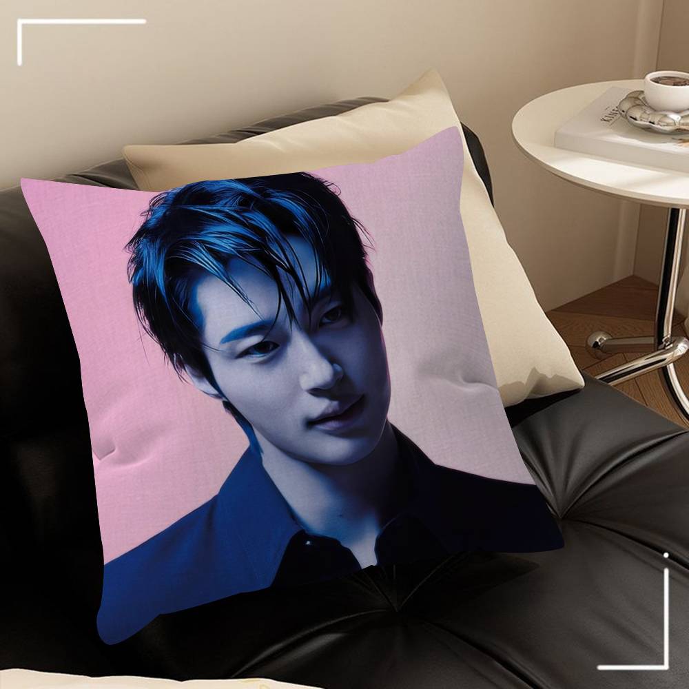Celebrità Coreana Byeon Wooseok Copricuscino Federa Cuscino Decorazione Federa Cuscino Stampata Per Divano