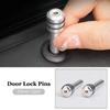 Aluminum Alloy Car Door Lock Knob Pins Caps Covers For Cadillac ATS CT4 CT6 CTS ESCALADE SLR SLS SRX XLR XT5 XT6 XTS Accessories