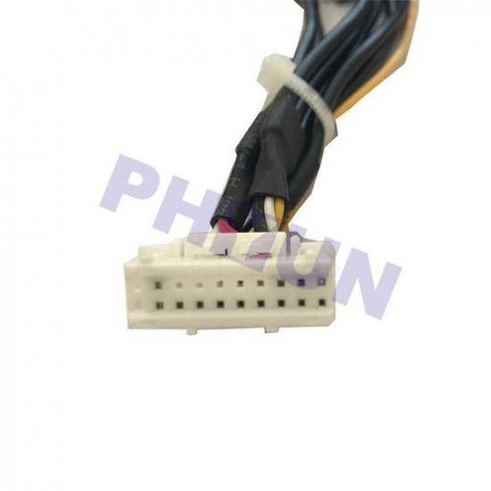 20Pin Interface RCA AUX IN/OUT Cable w/ SIM Slot For Android Radio Stereo Player