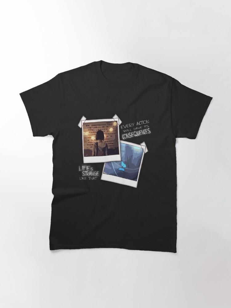 

Life Is Strange Like That Classic Polaroid Style Tshirt 2026Summer Men Women Luxury Fashion Cotton Oversized Tshirt Street Y2K M