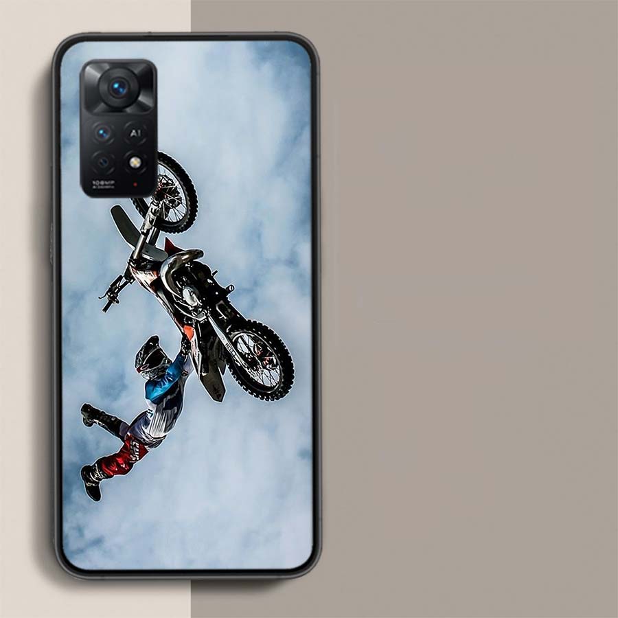 Moto Cross Motorcycle Sports Phone Case For Redmi Note 14+ 13 Pro Plus 14C 13C 12C 12 10A 10C 10 9 8 9A 9C 9T 8A 7 Pro Xiaomi Ca