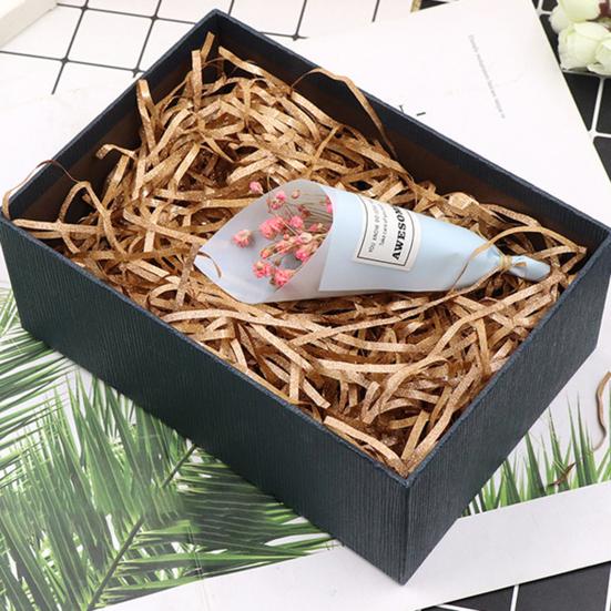 Crinkle Paper Universal Reliable Lightweight Raffia Paper DIY Gift Box Filling Raffia Paper Shredded Raffia Paper for Christmas