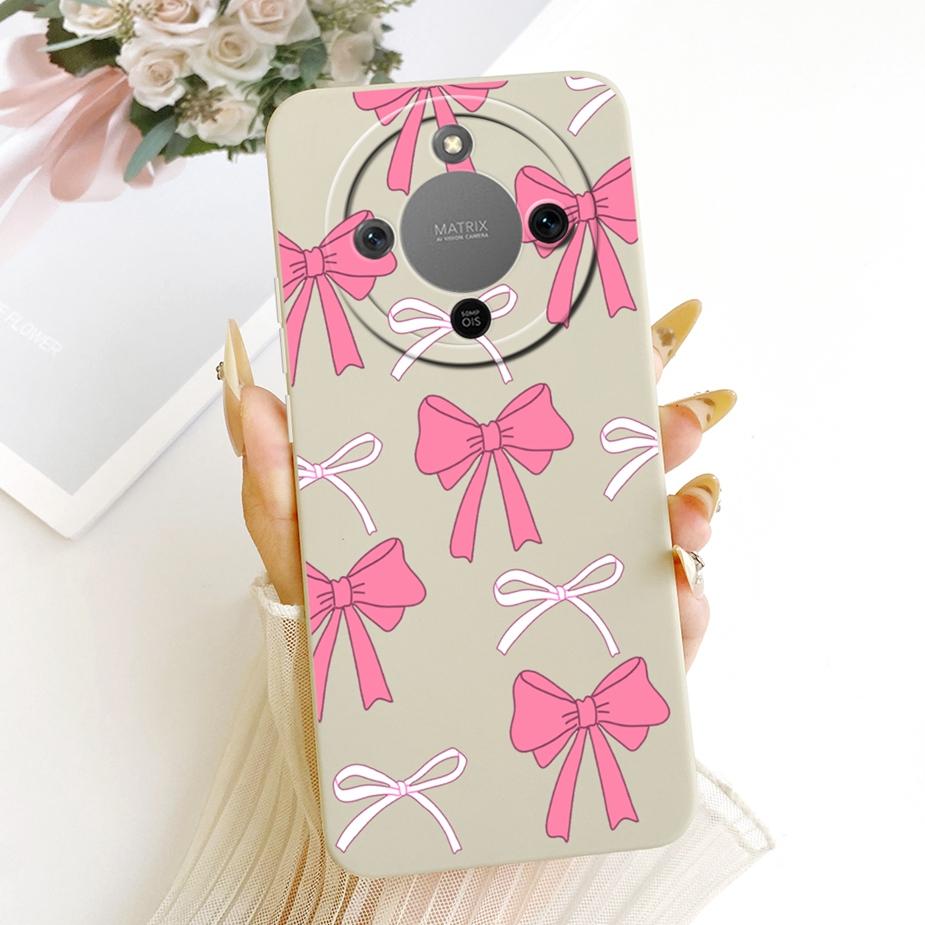 For Honor X9d Case Magic8 Lite Cute Fashion Cartoon Cover Soft TPU Phone Case For Honor Magic 8 Lite X 70 HonorX9d HonorX70 Bags