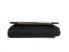 Authentic GUCCI GG Black Canvas and Leather 6 Pics Key Chain #b291 Seller Refurbished