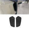 For Toyota BZ4X 2023-2025 Carbon Fiber Front Fog Light Eyelid Molding Cover Trim