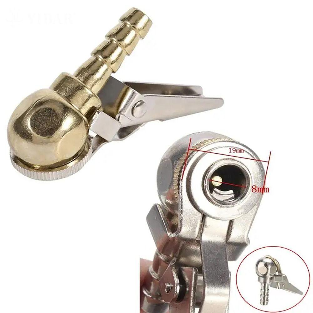1Pcs Car Clamp Air Pump Chuck Clip Truck Tyre Inflator Valve Connector New Tire Air Chuck Inflator