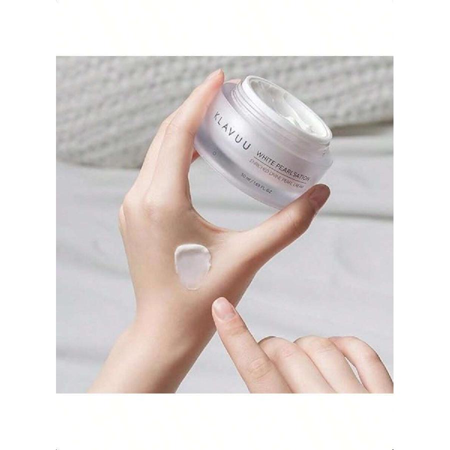 KLAVUU Pearlsation Enriched Pearl Eye Cream 20ml | Luxuriously Formulated With Pearl Extract And Niacinamide | Intensive Anti-Aging