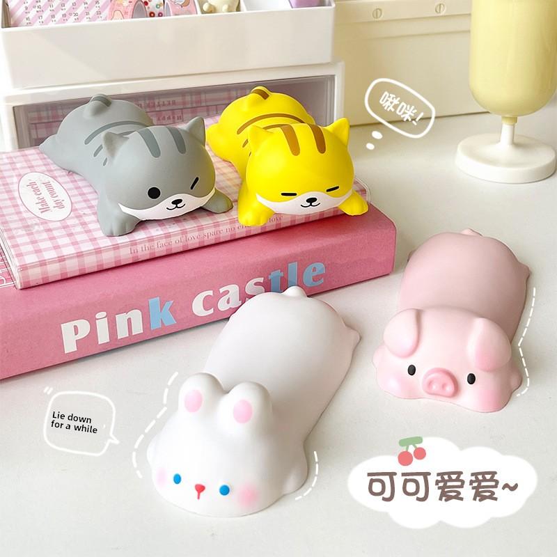 Unzip Mouse Pad Wrist Pad Girls Wrist Pad Cute Cartoon Office Desktop Pad Wrist Pad Hand Pad Hand Pillow