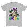 Mardigator Alligator Bruh Mardi Gras Costume Cotton TShirt For Unisexs Beach  Vintage T Shirts O Neck Harajuku Tee Shirt Big Size