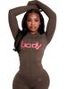 Vielseitiges Hoodie-Set mit Leopardenmuster und Skinny-Hose mit Buchstabenaufdruck