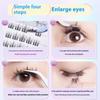 Zodiac Series Non-adhesive False Eyelashes Single Cluster Thick Self-adhesive Non-adhesive Eyelashes