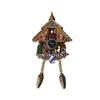 Cuckoo Clock 3D Resin Fridge Magnet: Creative Tourist Souvenir Decoration