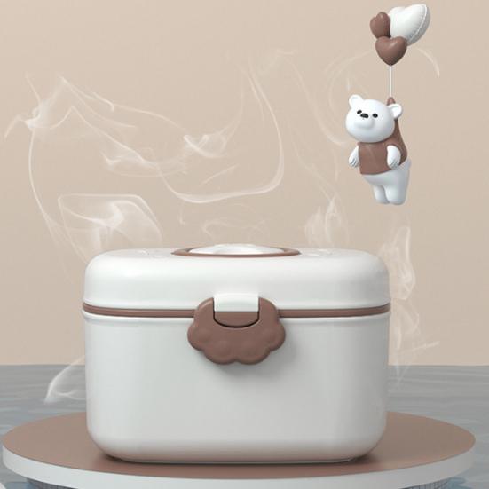 380/550ML Portable Milk Powder Storage Box Leak-Proof Baby Formulas Dispenser Outdoor Travel Sealed Food Snack Storage Container