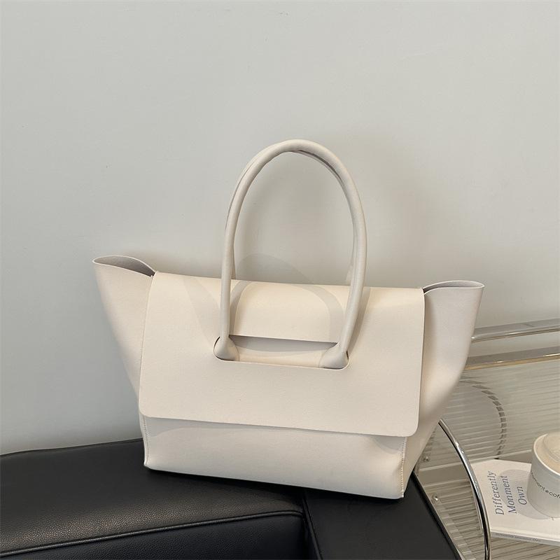 Grand Sac pour Femme Polyvalent Automne Cuir Souple Sac à Main Épaule Grande Capacité Haut Sens Commuter Sac Fourre-Tout