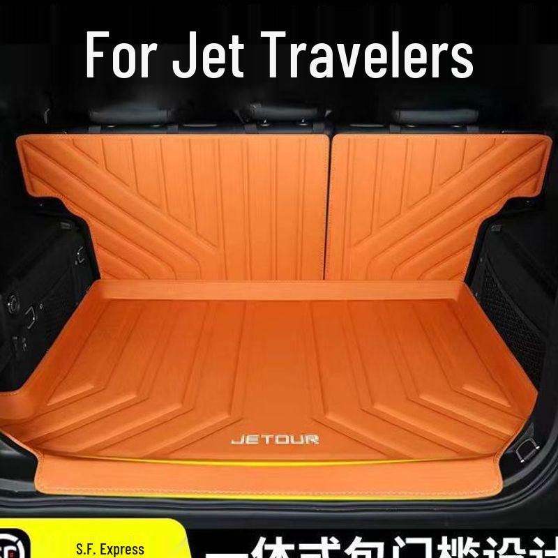Chery Jetour Traveler TPE Trunk Mats for Interior Upgrade