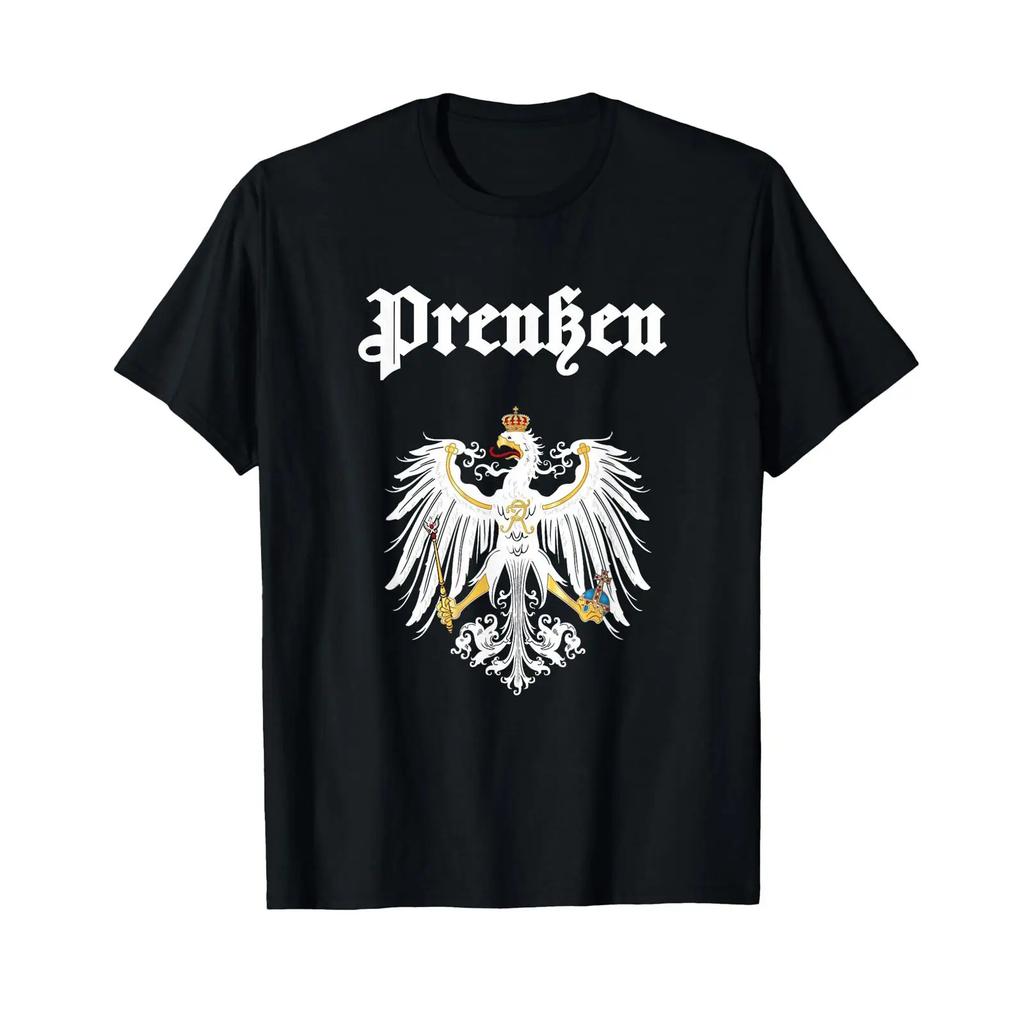 Kingdom Of Prussia Eagle East Coat Arms T Shirt Vintage Slightly Graphic Comfortable Homme Soft Fashion Stylish