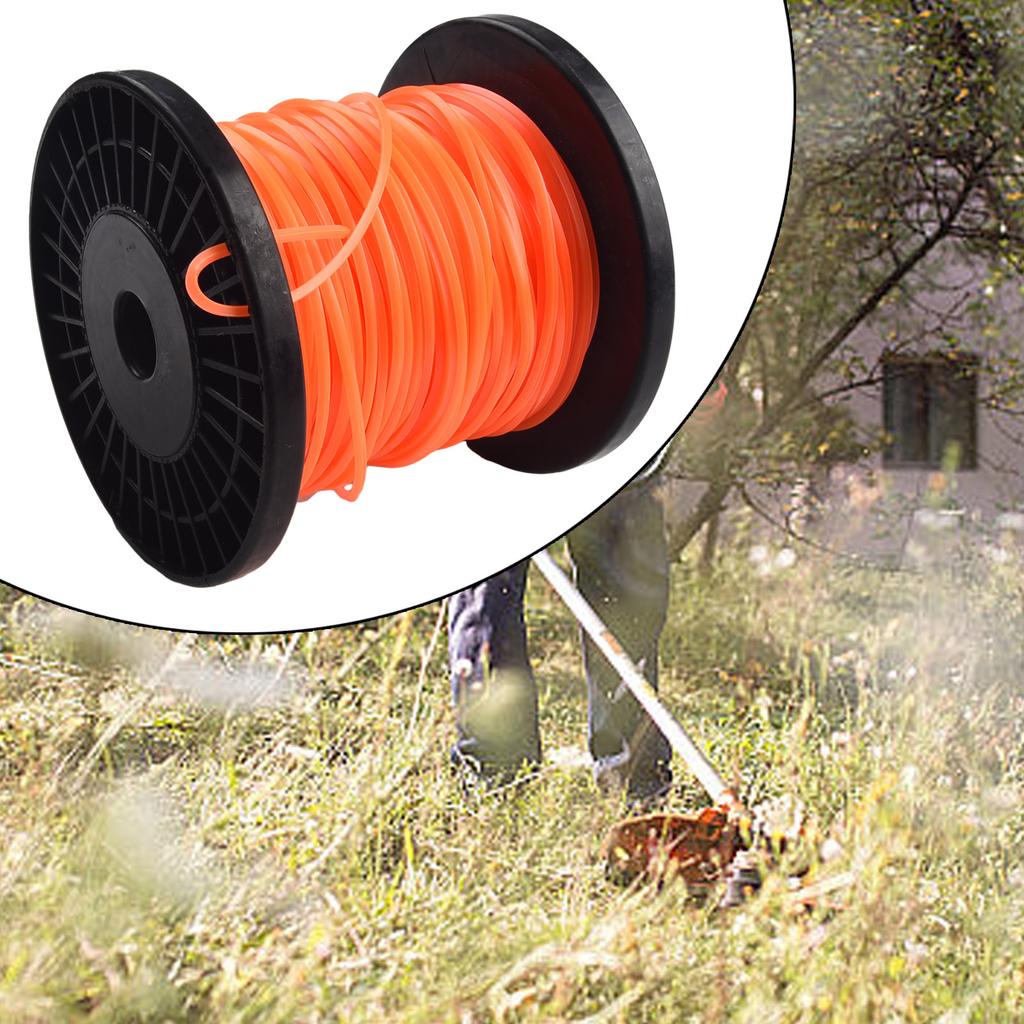 1pc 30/50m Trimmer Line Brushcutter Trimmer Cord Line Wire For BrushMower Bump Spool For Lightweight Manual Feed ElectricTrimmer