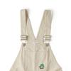 Vans X Hirono Collaboration SS24 Brand Logo Comfortable Adjustable Mid-Rise Cami Jumpsuit Women Jumpsuit Oatmeal VN000K9Z2N1