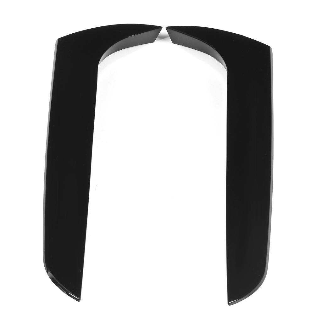 2pcs Rear Back Window Side Spoiler Glossy Black Maintenance Replacement for A4 B8 Allroad Avant 2009 2016