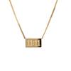 Fashion Square Pendant Necklace Women's Niche Light Luxurious Temperament