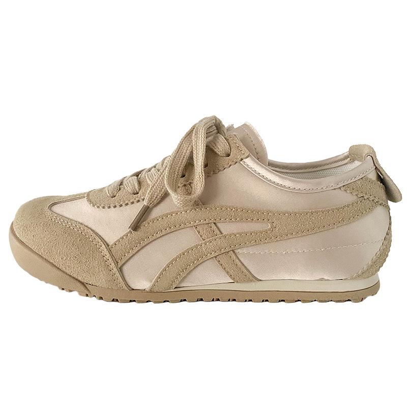 

A9903 латексна устілка/плоска підошва легкі тренувальні кросівки Forrest Gump жіноче взуття 2025 нові нішеві ретро кеди для повсякденного носіння 40