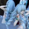 Mr Azur Lane Vicious Bunny Girl Anime Figure 1/6 Scale Standing Pose White Stockings Lazy White Rabbit Replaceable Face Figure