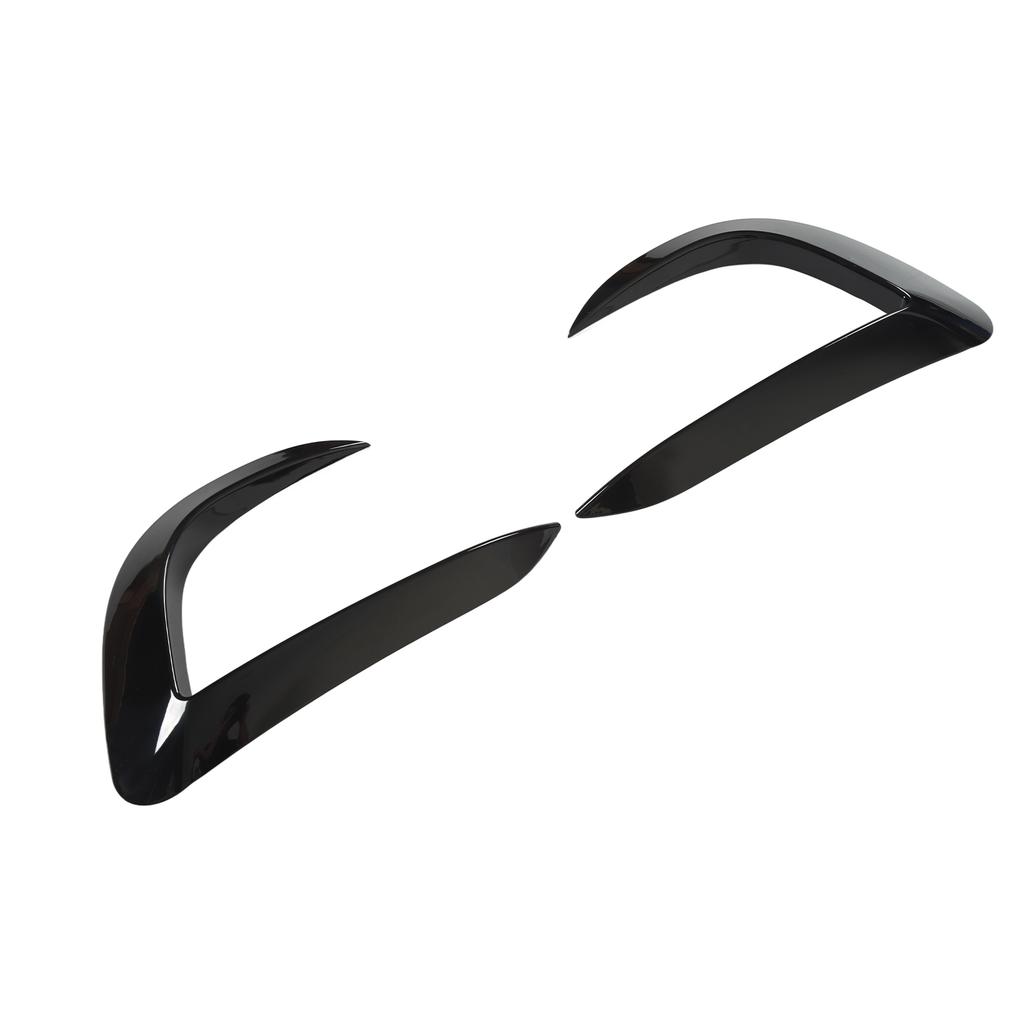 2 Pcs Front Fog Light Trim Cover Eyebrow Frame Bumper Spoiler Trim Replacement for 2020 to 2023